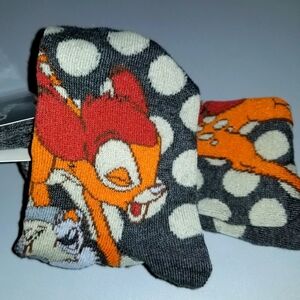 Disney Bambi And Thumper Socks(Free With Any Purchase)